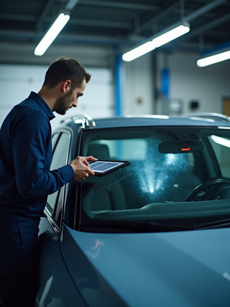 Windshield camera recalibration